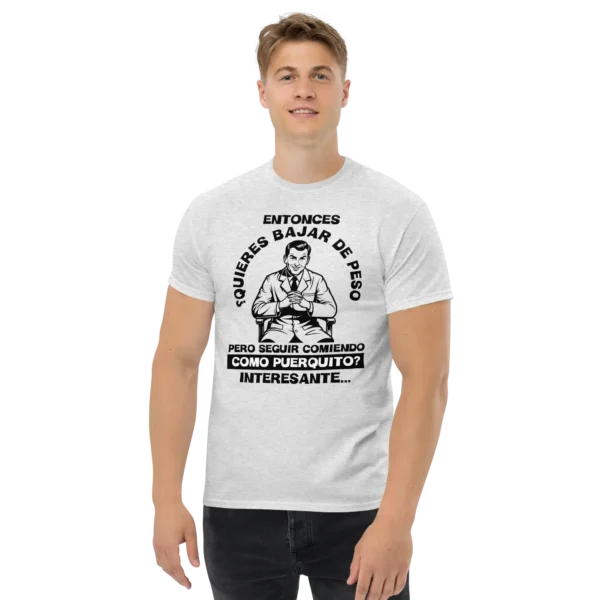 nutriologo meme playera blanca modelo hombre 01