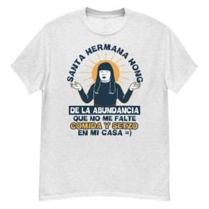 playera color blanco hermana hong meme
