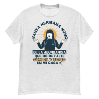 playera color blanco hermana hong meme