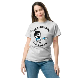 playera ya llegaron las pipsas meme modelo mujer 01