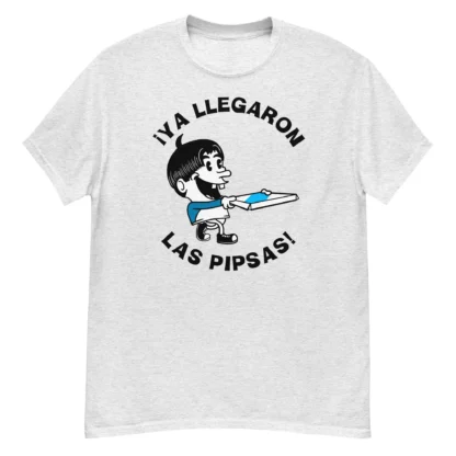 playera color blanco ya llegaron las pipsas meme
