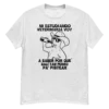 camiseta blanca ni estudiando veterinaria