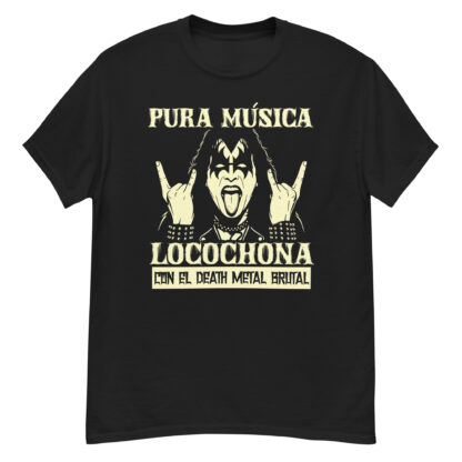 death metal brutal playera negra