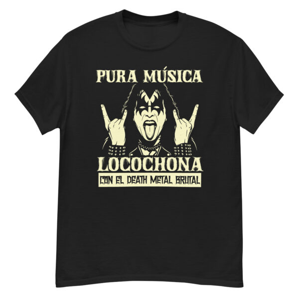 death metal brutal playera negra
