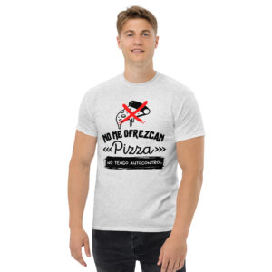 Playera Graciosa de Pizza hombre