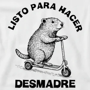 diseño playera marmota meme