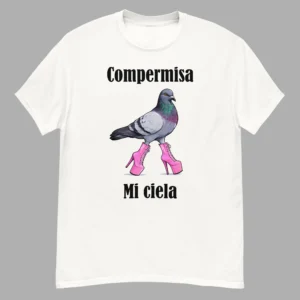 playera blanca paloma compermisa meme