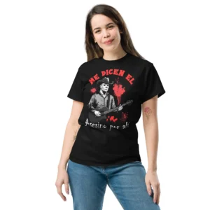 playera negra mujer